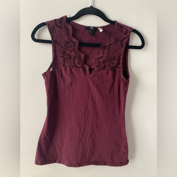 Lot of 2 super cute H&M tops - Picture 3 of 12